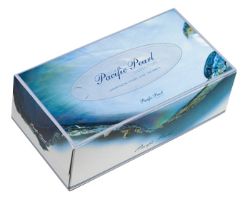 Picture of BOX 48 X 200S PACIFIC PEARL 2PLY FACIAL TISSUES (RECTANGLE)
