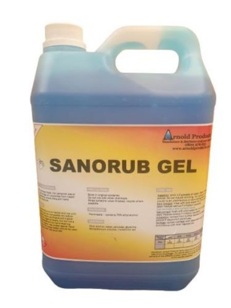 Picture of 5L SANORUB GEL HAND SANITISER
