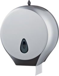 Picture of PREMIER SINGLE JUMBO ROLL DISPENSER (SILVER)