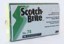 Picture of SINGLE SCOTCH BRITE NO 74 3M SCOURER/SPONGE