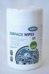 Picture of CTN OF 12 TUBS OF 200 SORB X SURFACE WIPES