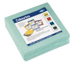 Picture of 10PK OF COLOURTEX CLOTHS (GREEN)