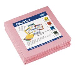 Picture of 10PK OF COLOURTEX CLOTHS (PINK)