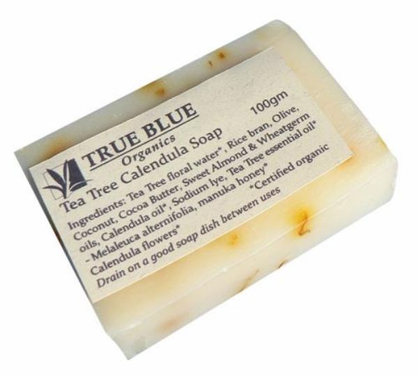 Picture of TRUE BLUE ORGANICS TEA TREE SOAP 90G
