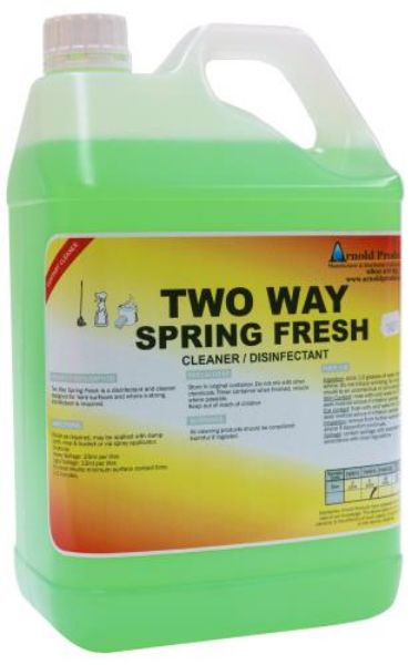 Picture of 5L TWO WAY CLEANER & DISINFECTANT - SPRING FRESH