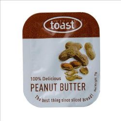 Picture of SINGLE TRAY TOAST PEANUT BUTTER 48 PIECES  X 11G