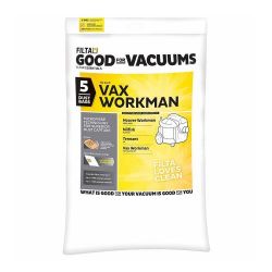 Picture of PKT OF 5 FILTA VACUUM BAGS FOR VAX WORKMAN/TENNANT V6