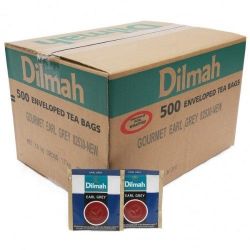 Picture of CTN OF 500 DILMAH EARL GREY ENVELOPED TEABAGS