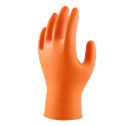 Picture of PKT 50 LYNN RIVER GRIPAZ ORANGE NITRILE GLOVES (XL)