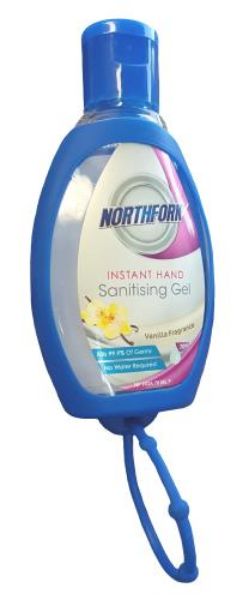 Picture of NORTHFORK HAND SANITISER WITH SILICONE CASE 70ML
