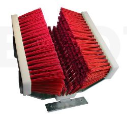 Picture of NZ BRUSH 3-SIDED BOOT CLEANING BRUSH COMPLETE - STEEL BASE