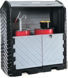 Picture of ROLL TOP OUTDOOR STORAGE - 2 DRUM