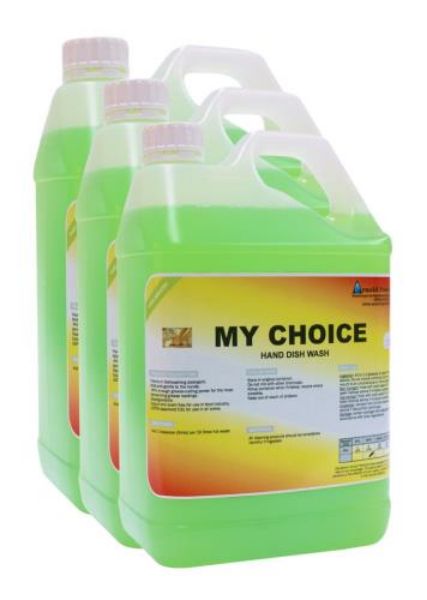 Picture of 3 X 5L MY CHOICE PREMIUM DISHWASHING LIQUID