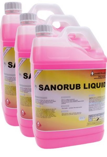 Picture of 3 X 5L SANORUB LIQUID HAND SANITISER