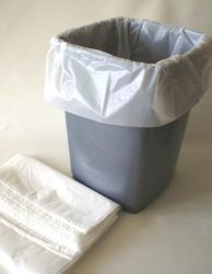 Picture of ROLL OF 50 X 27L MPH WHITE BIN LINERS