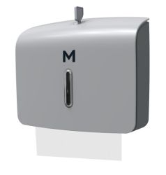Picture of MPH SLIMFOLD TOWEL DISPENSER 300 SHEET SILVER