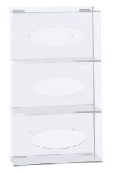 Picture of HYTEC PERSPEX DISPENSER FOR DISPOSABLE GLOVES (TRIPLE)