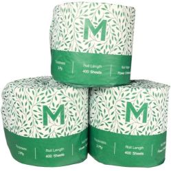 Picture of BOX 48 X 400S MPH 2PLY RECYCLED TOILET TISSUE (INDV WRAP)