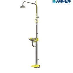 Picture of EMERGENCY SAFETY SHOWER FOOT/HAND OPERATED EYE/FACE WASH