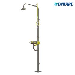 Picture of EMERGENCY SAFETY SHOWER WITH HAND OPERATED EYE WASH