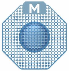 Picture of ENZYME URINAL SCREEN BLUE - KIWI GRAPEFRUIT