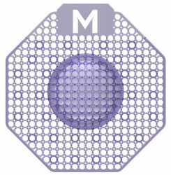 Picture of ENZYME URINAL SCREEN PURPLE - OCEAN MIST