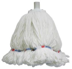 Picture of MICROFIBRE LOOP SCREW ON MOP HEAD 400G (WHITE)