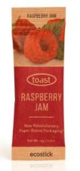 Picture of TOAST ECOSTICK RASPBERRY JAM 14G X 100
