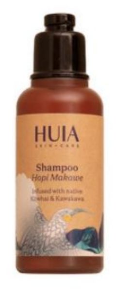 Picture of BOX 128 X 35ML HUIA FOREST & BIRD SHAMPOO BOTTLES