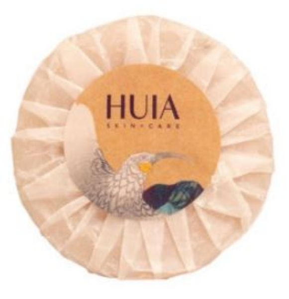 Picture of BOX 375 X 20G HUIA FOREST & BIRD PLEAT WRAPPED SOAPS