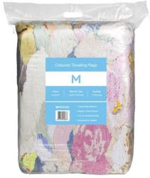 Picture of MPH TOWELLING RAGS ASSORTED COLOURS 10KG